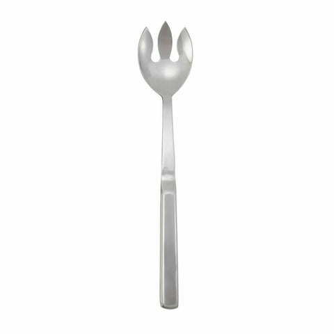 BW-NS3 Winco 11-3/4" Stainless Steel Deluxe Notched Serving Spoon-WINCO