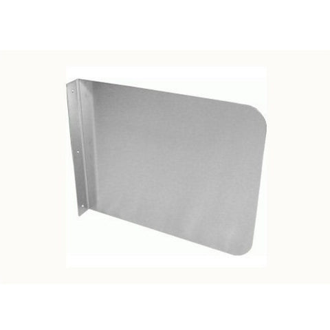 GSW USA SP-S1812 Compartment Sink Mounting Type Splash Guard, 20"W x 12"H