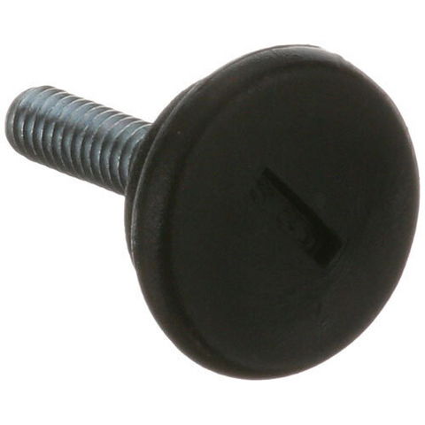 AllPoints Foodservice Parts & Supplies 1211007 Plastic Leveler Glide - 1" Base, 1/4"-20 Thread