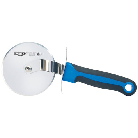 KSTK-40 Winco Pizza Cutter, 4" Dia., Blue - EA-WINCO