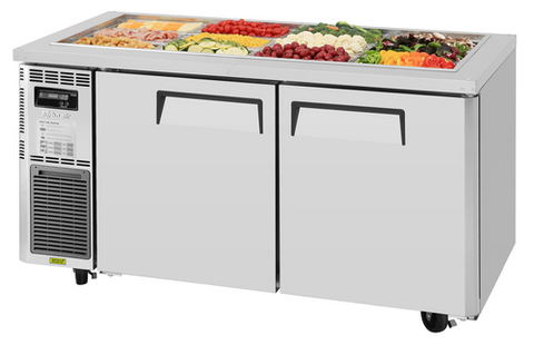 Turbo Air JBT-60-N Two-Section Refrigerated Buffet Display Table, 59"