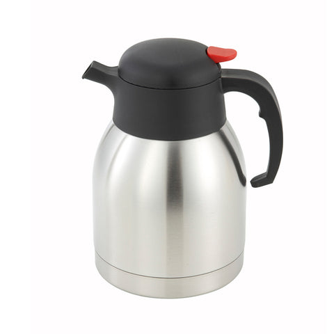 Winco CF-1.5 Stainless Steel Lined Insulated Carafe, 1.5 Liter