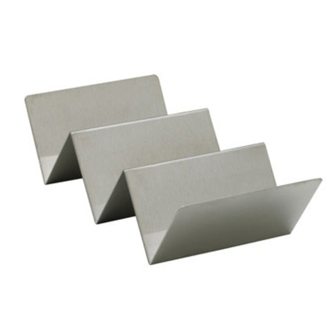 Winco TCHS-23 Stainless Steel Taco Holder, 2-3 Slot