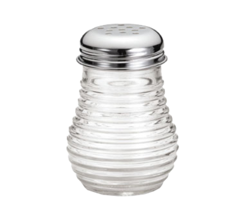 BH4 Tablecraft 6 Oz. Beehive Collection Cheese/Pepper Shaker w/ Chrome Plated Top-Tablecraft Products