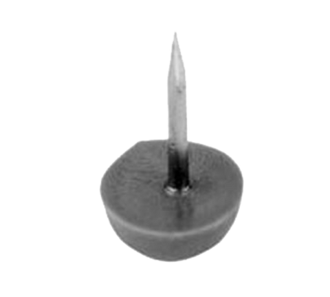 1211039 AllPoints Foodservice Parts & Supplies Glide 3/4" Base Dia. - Each-ALLPOINTS FOOD SERVICE PARTS & SUPPLIES