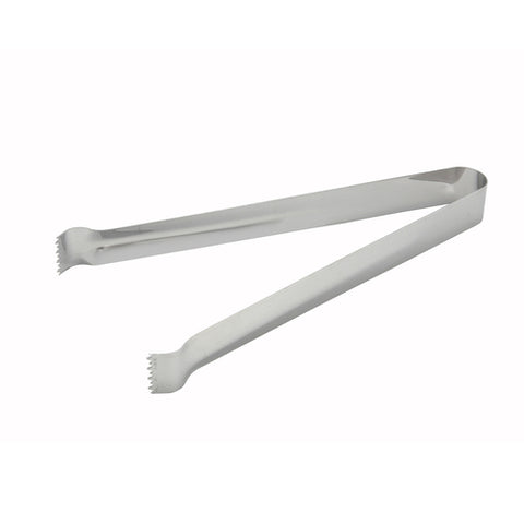 Winco PT-9 Pom Tongs, Satin Finish Stainless Steel, 9 Inch