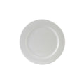 ALA-074 Tuxton Alaska 7-1/2" White Wide Rim Rolled Edge China Plate-Tuxton China