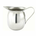 BCS-10 Winco 10 Oz. Stainless Steel Bell Creamer-WINCO