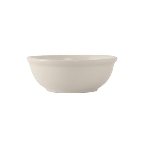 Tuxton China TRE-020 Eggshell Nappie Bowl, 22 oz., 6" Round, Fully Vitrified Ceramic