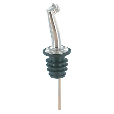 Spill-Stop 296-50 Chrome Tapered Speed Pourer with Hinged Flip Cap