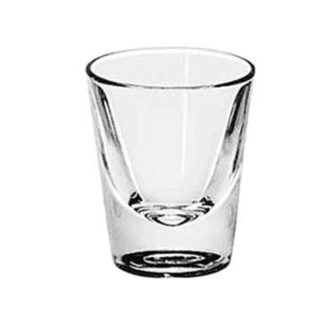 5120 Libbey 1-1/2 Oz. Whiskey/Shot Glass with 1 Oz. Cap Line