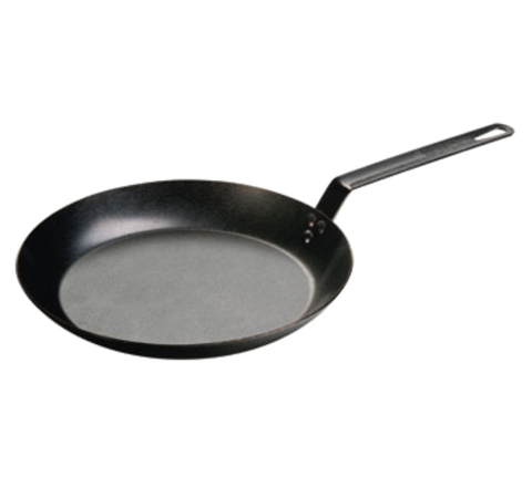 Lodge CRS12 12-Inch Seasoned Carbon Steel Skillet