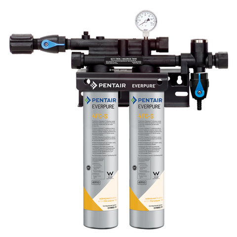 Everpure EV920282 QC7i Twin 4FC-S Water Filter System
