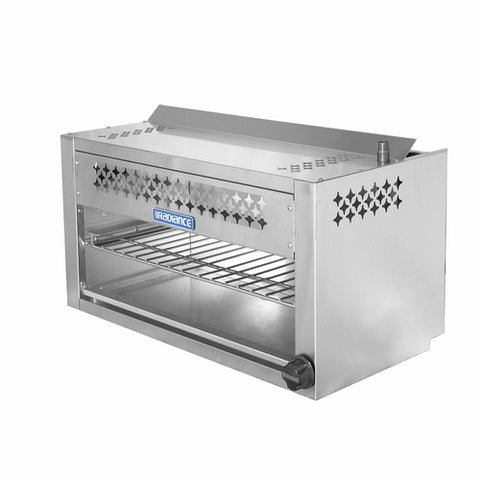 Turbo Air TACM-24 24" Gas Radiance Infrared Cheesemelter, 20,000 BTU