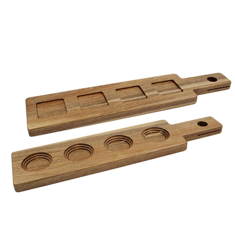 FLIGHT2 Tablecraft 17" Reversible Acacia Wood Paddle Flight