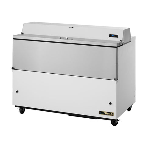 True Mfg. TMC-58-SS-HC Mobile Milk Cooler, Forced Air, 16-Crate Capacity