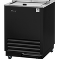 TBC-24SB-GF-N6 Turbo Air 25" 1-Section Black Glass Chiller w/ 48 Mug Capacity-Turbo Air