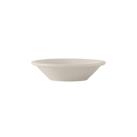 Tuxton China TNR-011 3-1/2 oz. Eggshell Round Fruit Dish