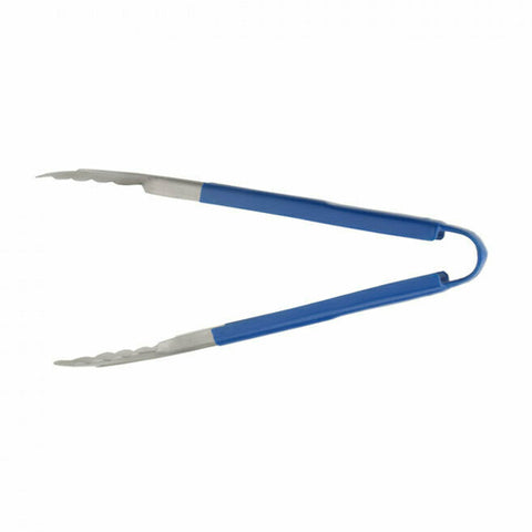 Libertyware T12P-BL 12-Inch Blue Handle Stainless Steel Tong