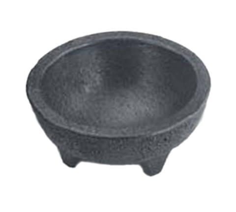 NHS1008-CH HS Inc Black 4 Oz. Molcajete Chico Dish