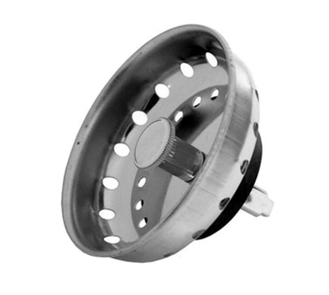 GSW USA AA-142 Stainless Steel 3-1/2" Replacement Sink Basket Strainer