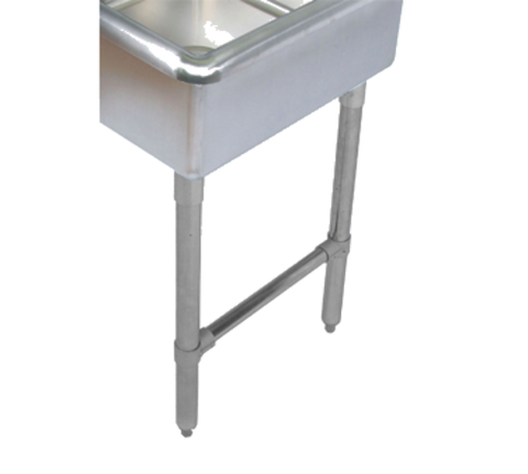 For compartment sinks, Stainless Steel Legs & Bracing Kit - Kit-BK RESOURCES