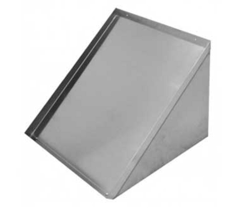 GSW USA DT-WS2422 Wall Mounted Slanted Rack Shelf, 24" x 22\" 16 Gauge Stainless Steel