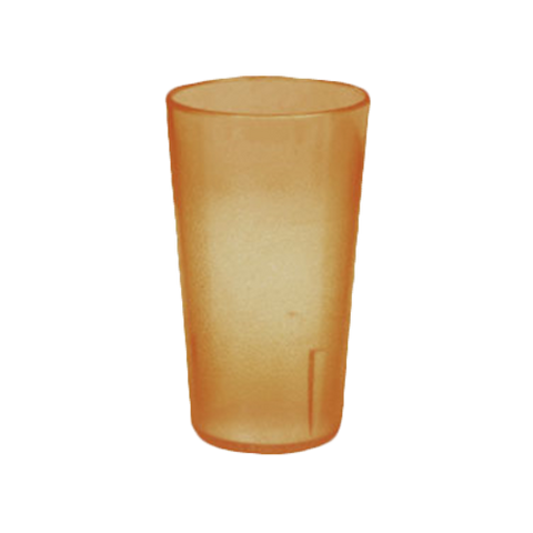 Thunder Group PLTHTB012A 12 oz Amber Stackable AS Plastic Tumbler