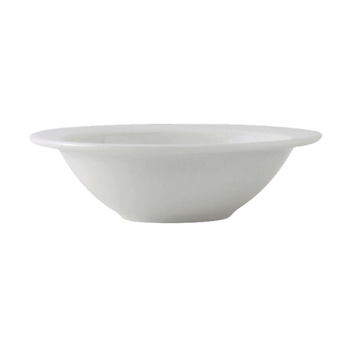 Tuxton China ALD-063 Porcelain White Grapefruit Bowl, 9.5 oz