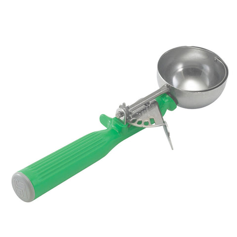 Vollrath 47142 Jacob's Pride #12 Green Thumb Press Disher - 2.66 oz.