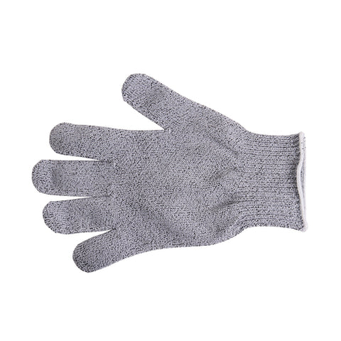 Mercer Culinary M33412L MercerMax Large Cut Resistant Glove, Gray with White Cuff