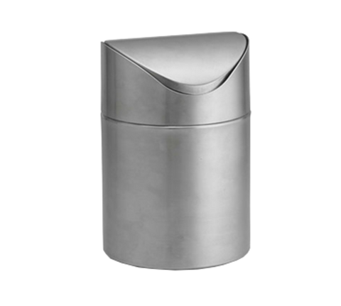 Tablecraft Products WM1 Countertop Mini Waste Basket - Stainless Steel