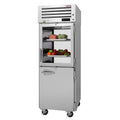 PRO-26R-GSH-PT Turbo Air 29" 1-Section Glass/Solid Door Pass-Thru Reach-In Refrigerator-Turbo Air