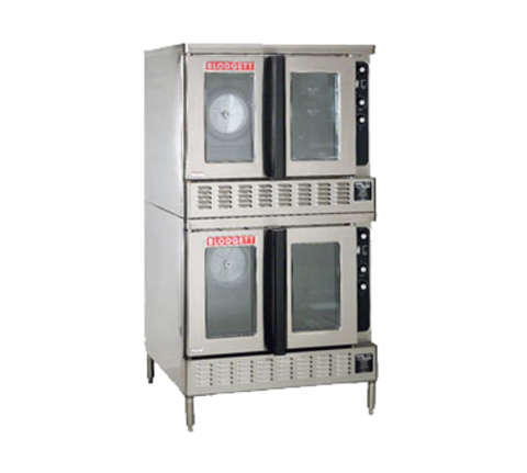 Blodgett DFG-200DBL NG Double-Deck Full Size Gas Convection Oven