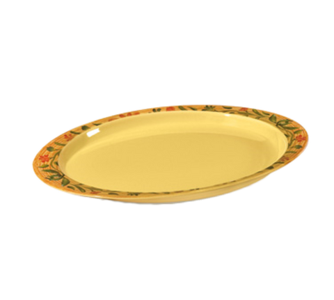 OP-145-VN G.E.T. Enterprises Platter, 14-3/4"L x 10-1/2"W, oval, Venetian™ each