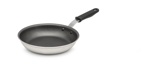 Vollrath 672307 Wear-Ever 7-Inch Aluminum Fry Pan with SteelCoat x3 Nonstick and Silicone Handle