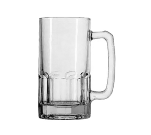 Anchor Hocking Foodservice 1153U Gusto Mug 1 Liter (34 oz.) Clear Glass Beer Mug