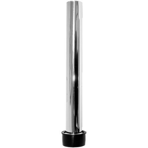 AllPoints 263192 Overflow Tube - 1-3/4" Nickel Plated Brass, 12" High