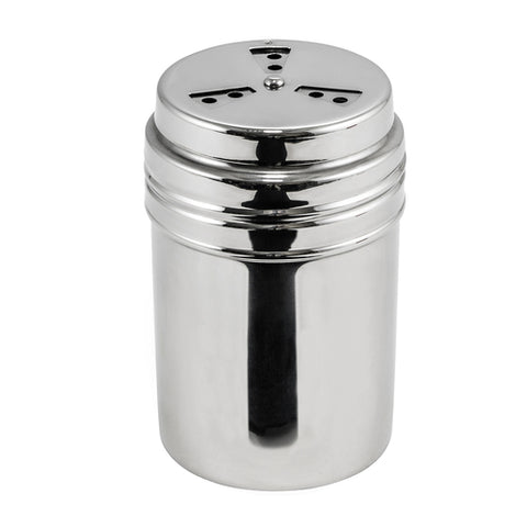 Winco DRG-8P 8 oz Adjustable Shaker Dredge, Stainless Steel Mirror Finish