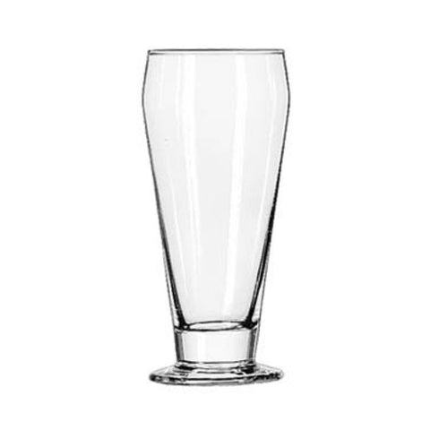 Libbey Glass 3812 12 oz Footed Ale Beer Glass with Safedge Rim and Foot Guarantee
