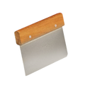 DS6704 American Metalcraft 6" Wide Stainless Steel Dough Cutter/Scraper-American Metalcraft