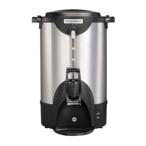 Hamilton Beach Commercial HCU040S 40-Cup Stainless Steel Coffee Urn