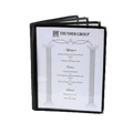 PLMENU-L4BL Thunder Group 8-1/2" x 11" Blue 4 Page Menu Cover-Thunder Group