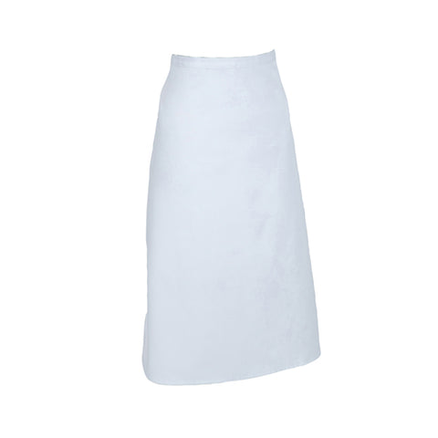 Mercer Culinary M61130WH Genesis Bistro Waist Apron, White, 33 x 29 Inch, 2-Sided