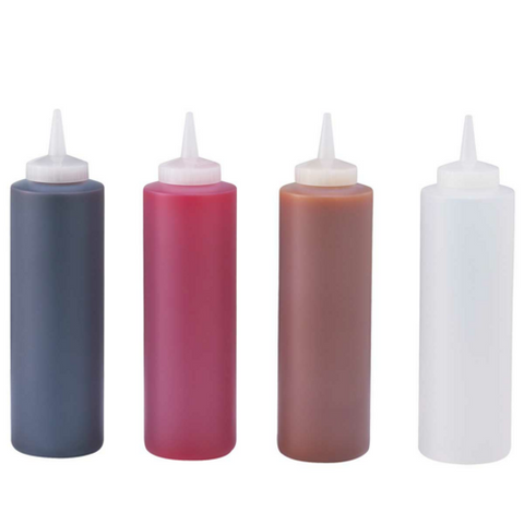 86809 Server Squeeze Bottle High-Density Plastic 16 Oz White For Server #86810