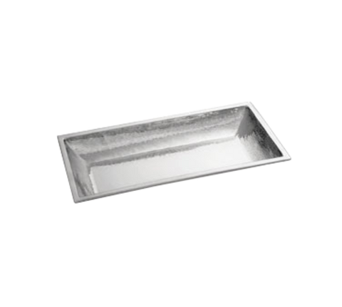 RB2813 TableCraft Products Remington Collection™ Rectangular Bowl, 18-8 Stainless Steel, 27.5 x 13.5 x 3&quot;-Tablecraft Products