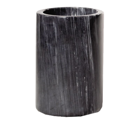 Tablecraft Products 5488 Black Marble Wine Cooler, 7" x 5"