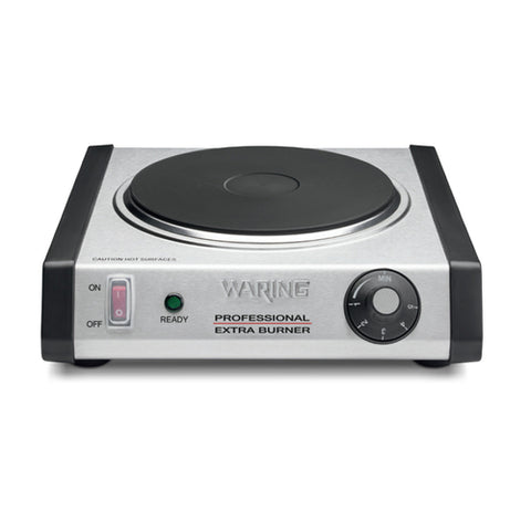 Waring WEB300 Cast-Iron Single Burner Electric Hot Plate, 1300W