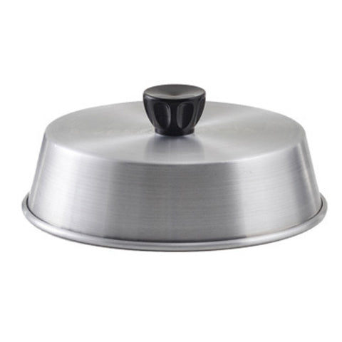 Winco ADBC-7 7" Round Aluminum Flat-Top Basting Cover