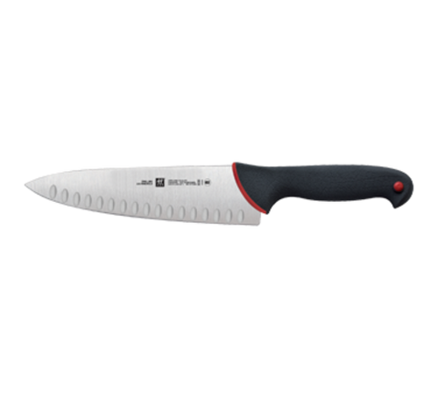 33111-201 Zwilling 8" KolorID Hollow Granton Edge Chef's Knife